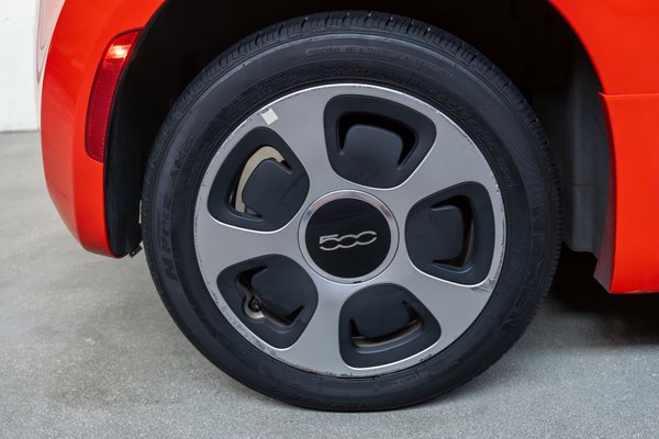 Passenger Side Rear Wheel Rim Rash