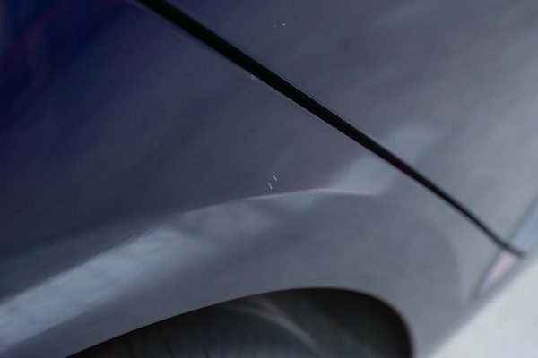 Passenger Side Quarter Panel Scratch