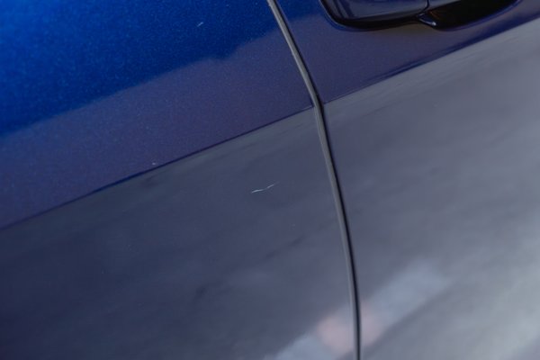Passenger Side Rear Door Small Scratch
