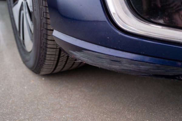 Front Bumper Low Visibility Scrape