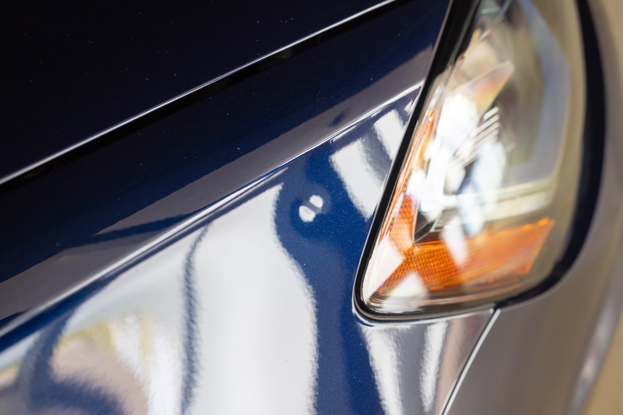 Passenger Side Fender Small Dent