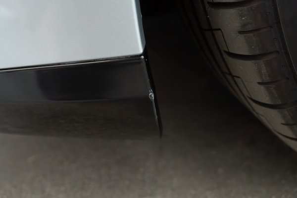 Small mark on lower driver side lower front bumper