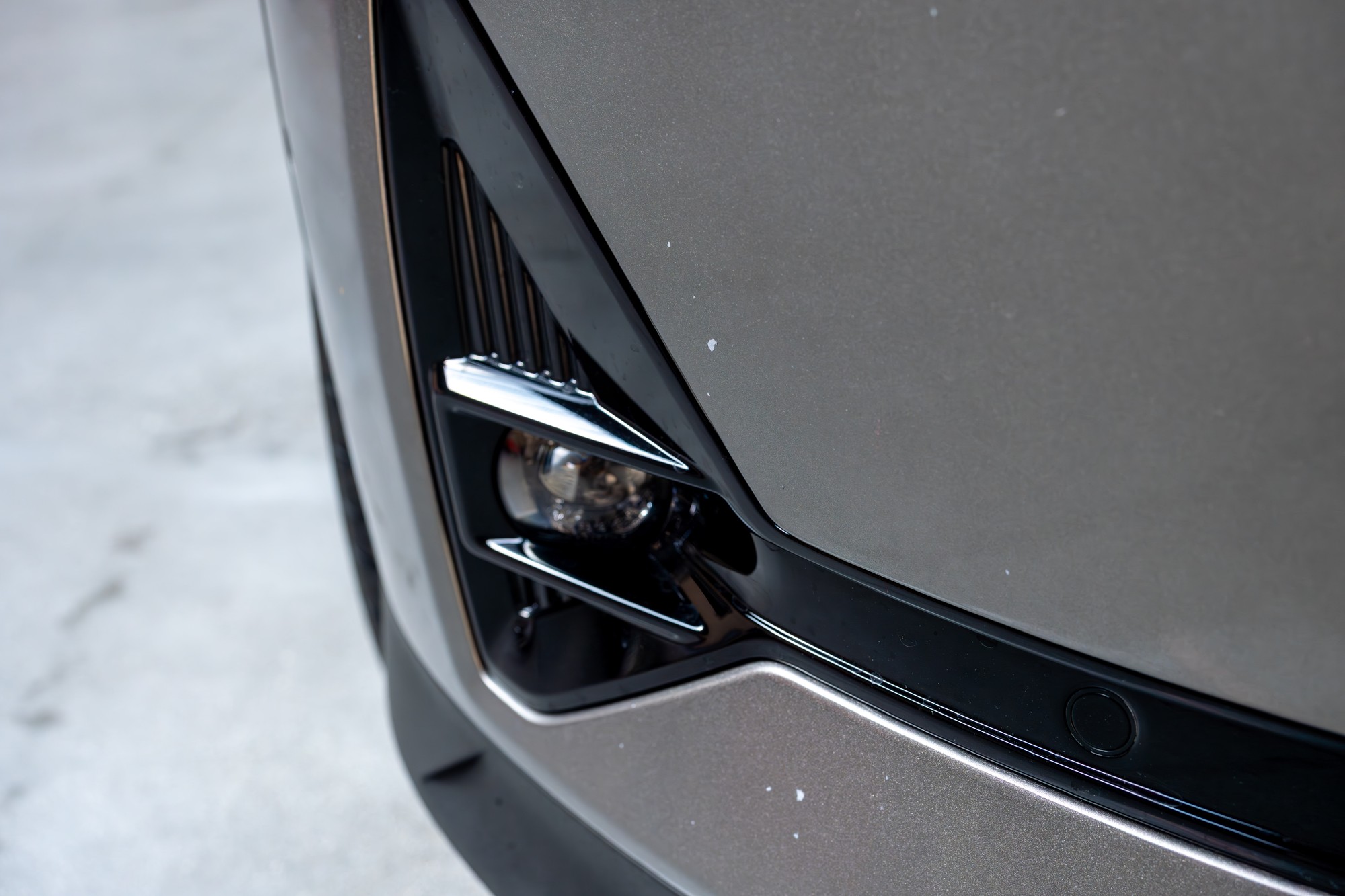 Front bumper stone chips