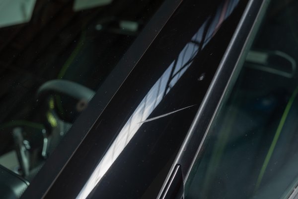 Driver Side A-Pillar Scratches